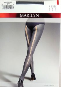 Marilyn NADIA 629 R1/2 rajstopy szew nero